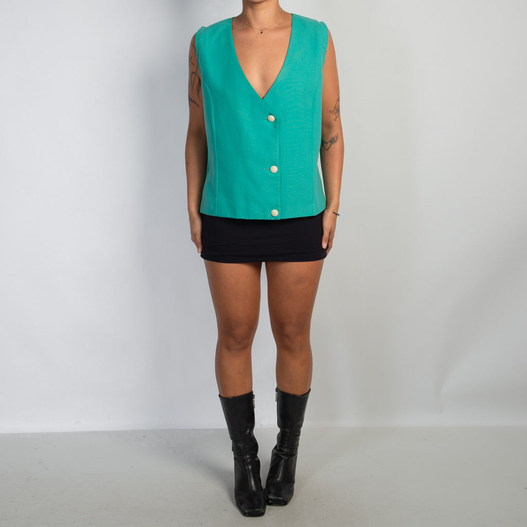 GREEN WAISTCOAT VEST