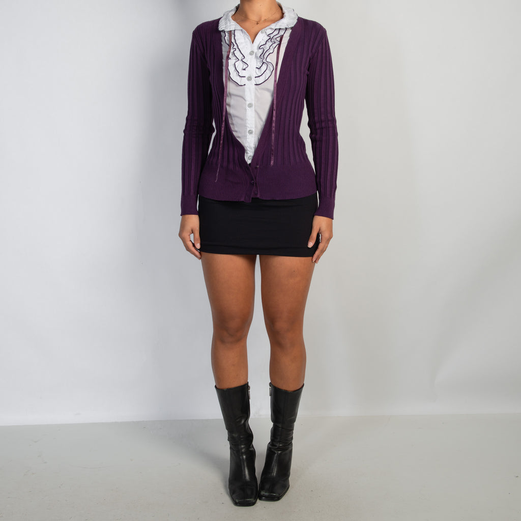FAUX LAYERED BLOUSE