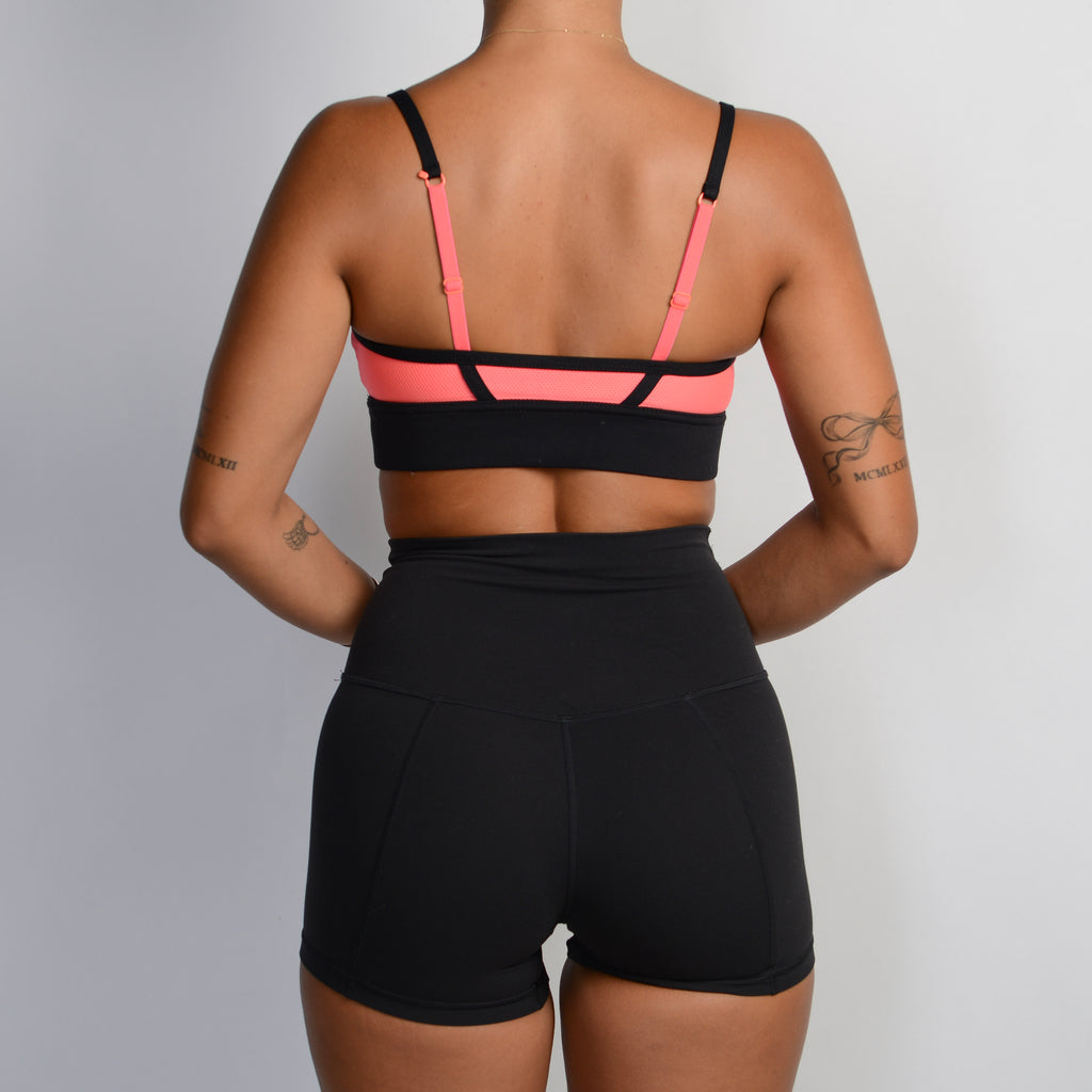 ZIP FRONT SPORTS BRA