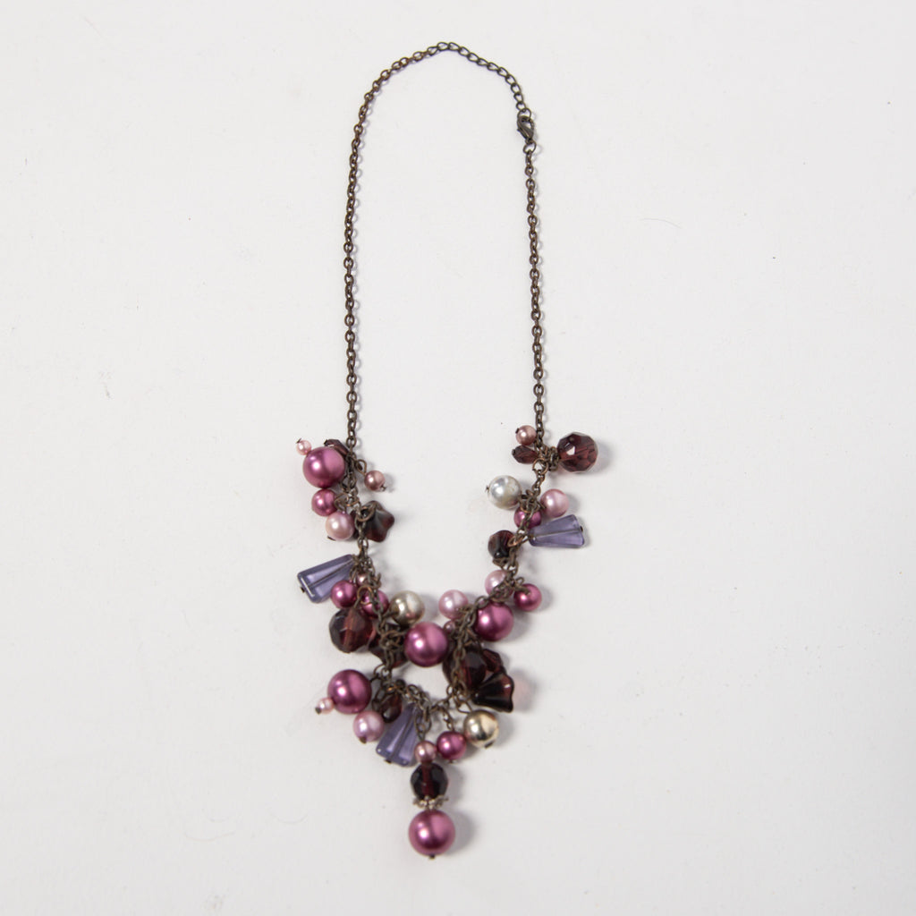 PURPLE CHARM NECKLACE