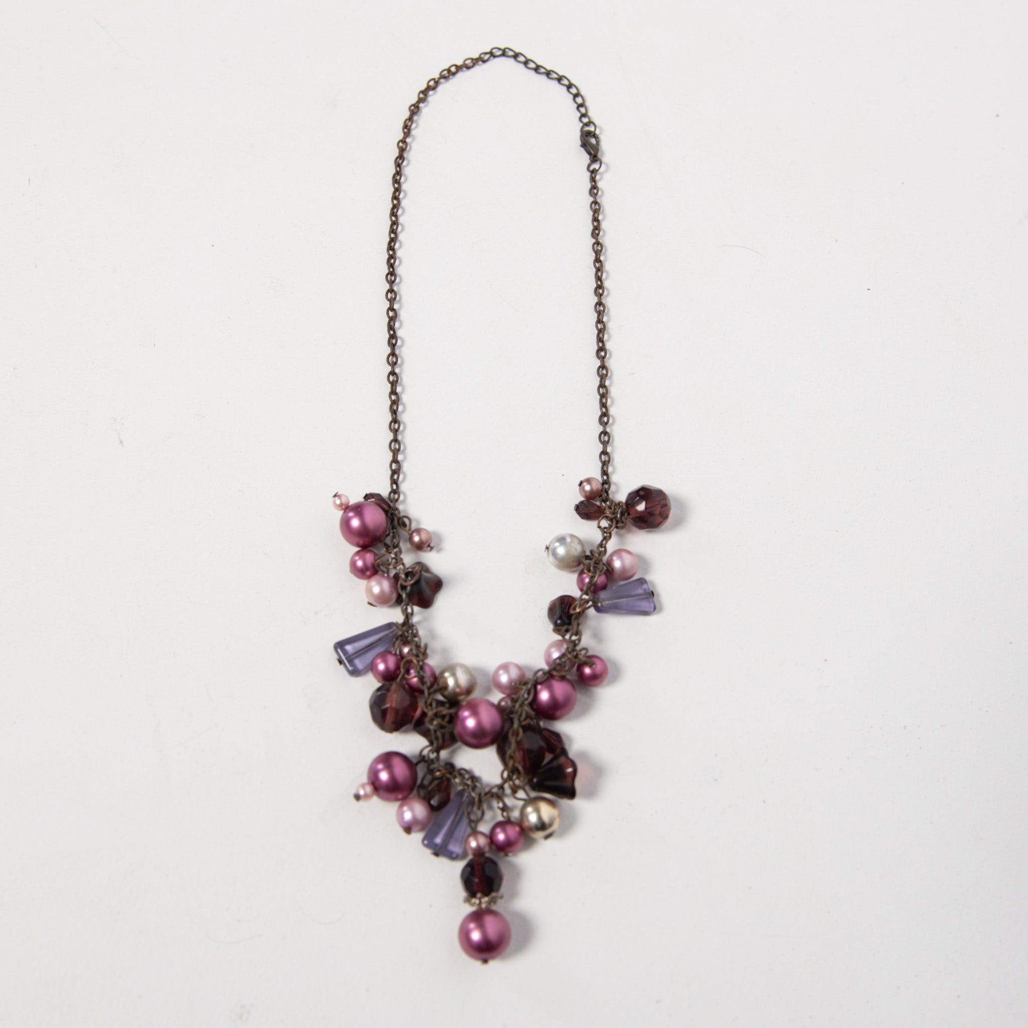 PURPLE CHARM NECKLACE
