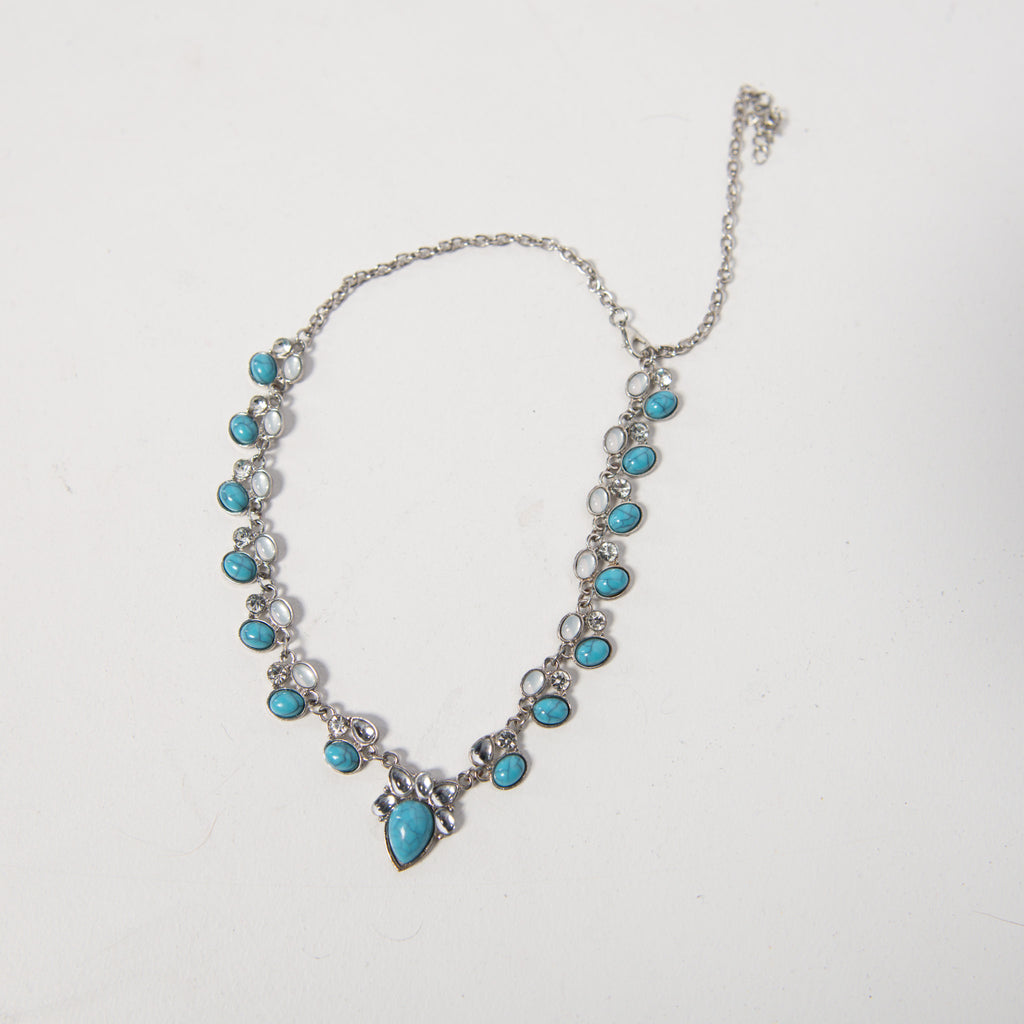 BLUE STONE NECKLACE