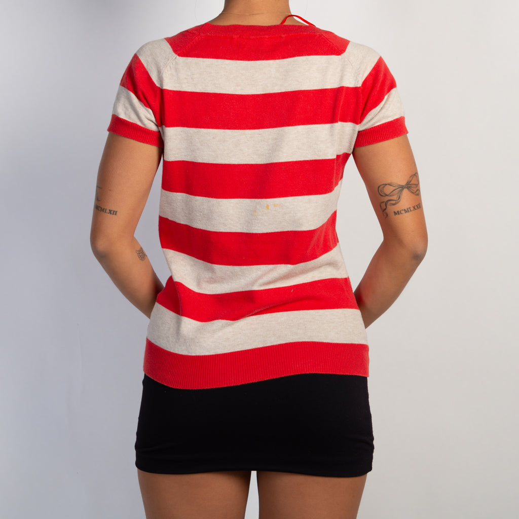 STRIPE KNIT TOP