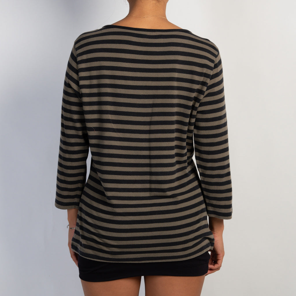 STRIPE LONG SLEEVE TOP
