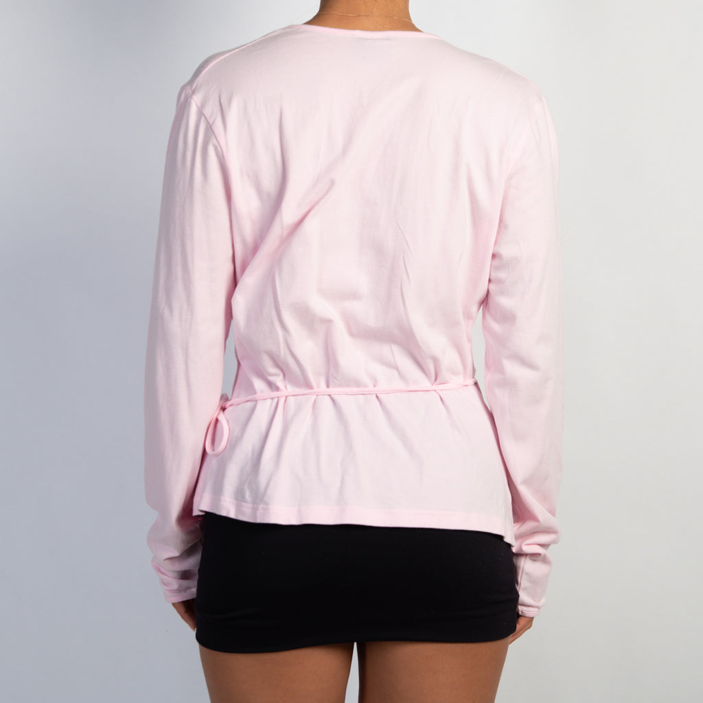 PINK WRAP TOP