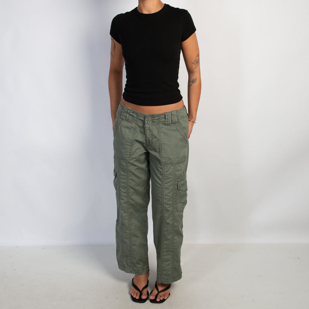 KHAKI CARGO PANTS