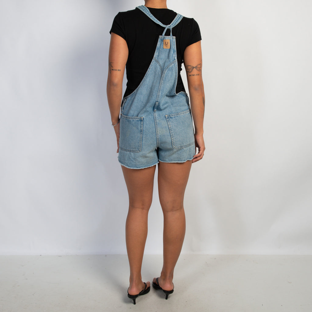 DENIM SHORT OVERALLS