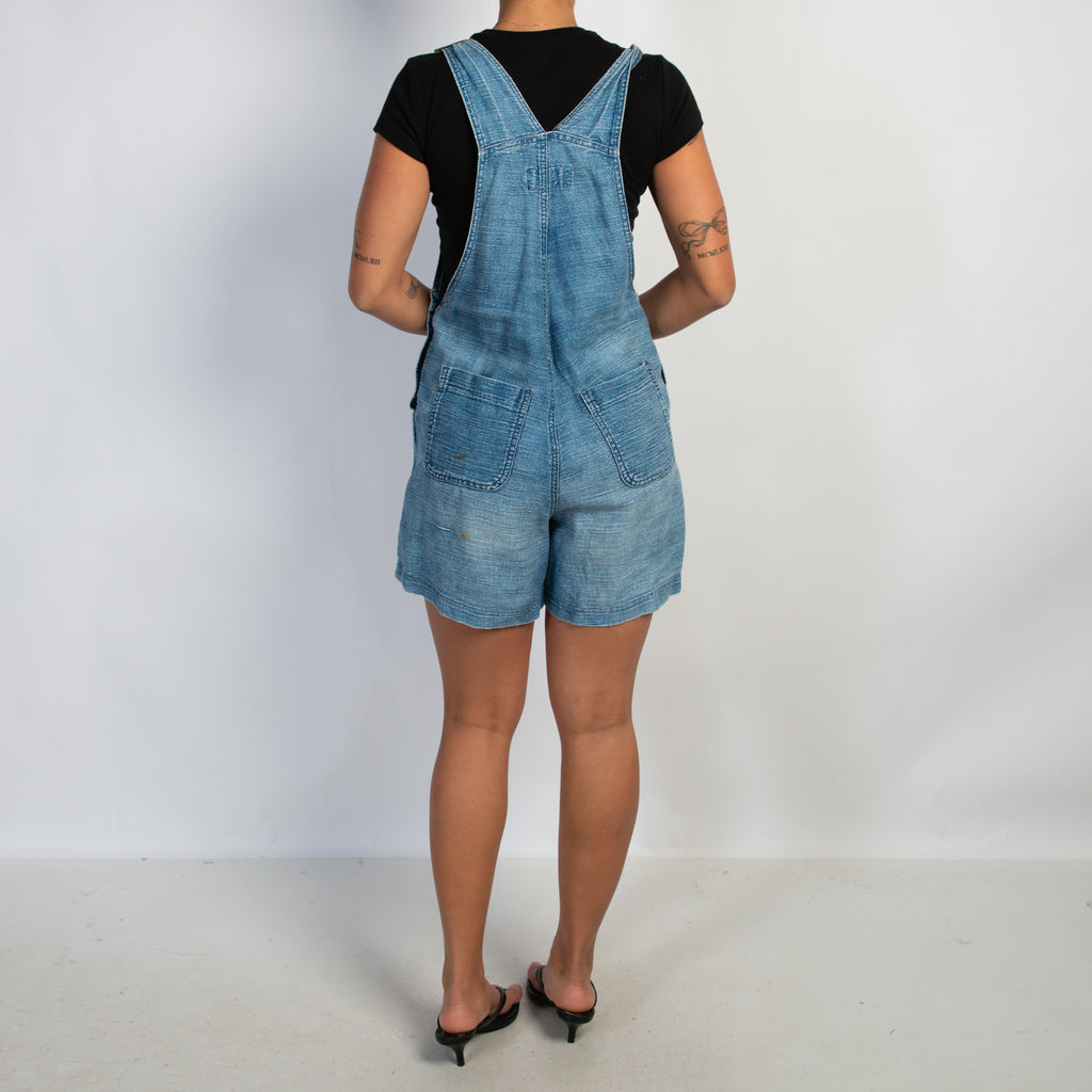 DENIM SHORT OVERALLS