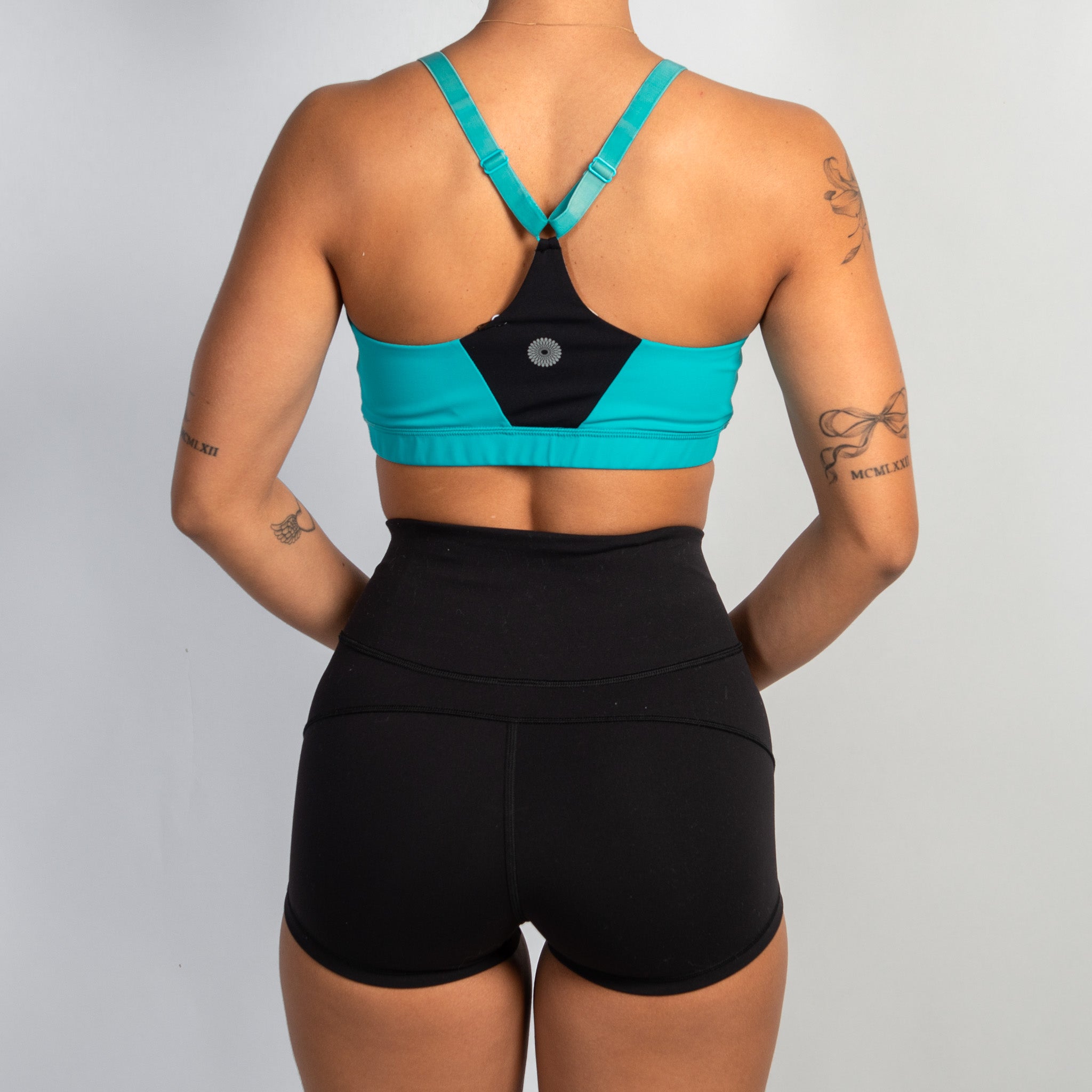 TURQUOISE SPORTS BRA