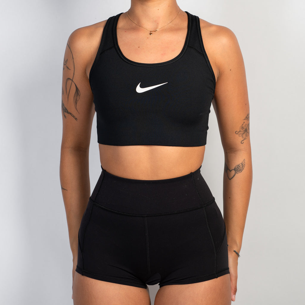 BLACK NIKE SPORTS BRA