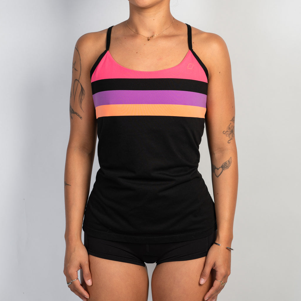STRIPE ACTIVE TANK TOP
