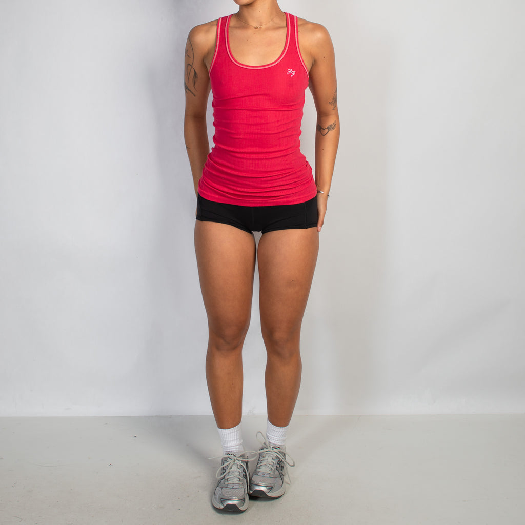 PINK COTTON TANK TOP