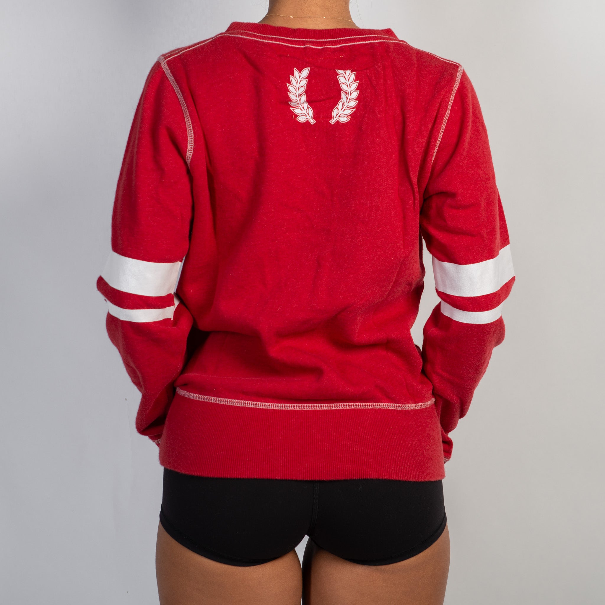 RED FLEECE SWEATER