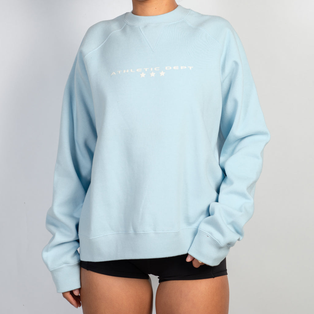 BLUE FLEECE SWEATER