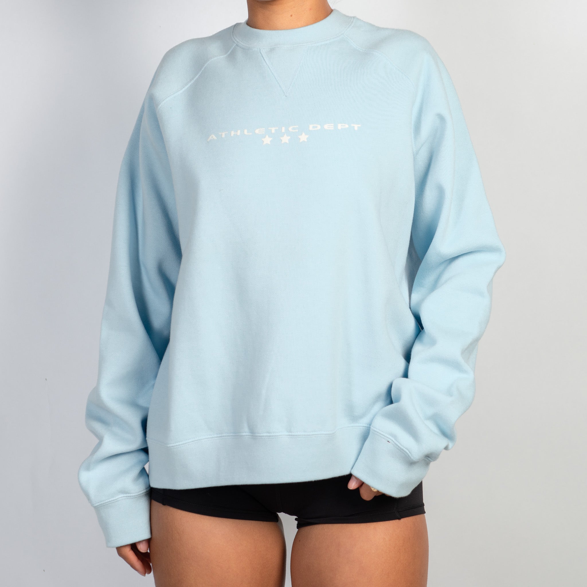 BLUE FLEECE SWEATER