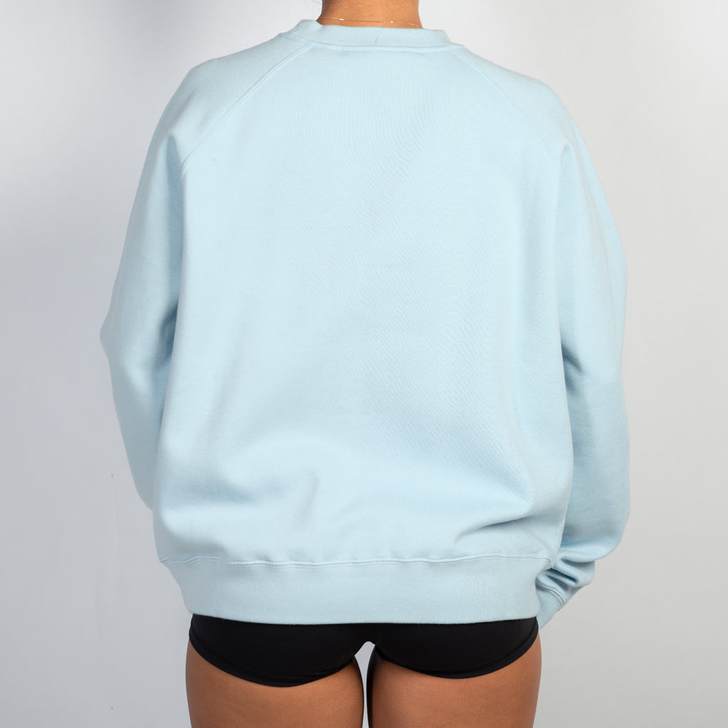 BLUE FLEECE SWEATER