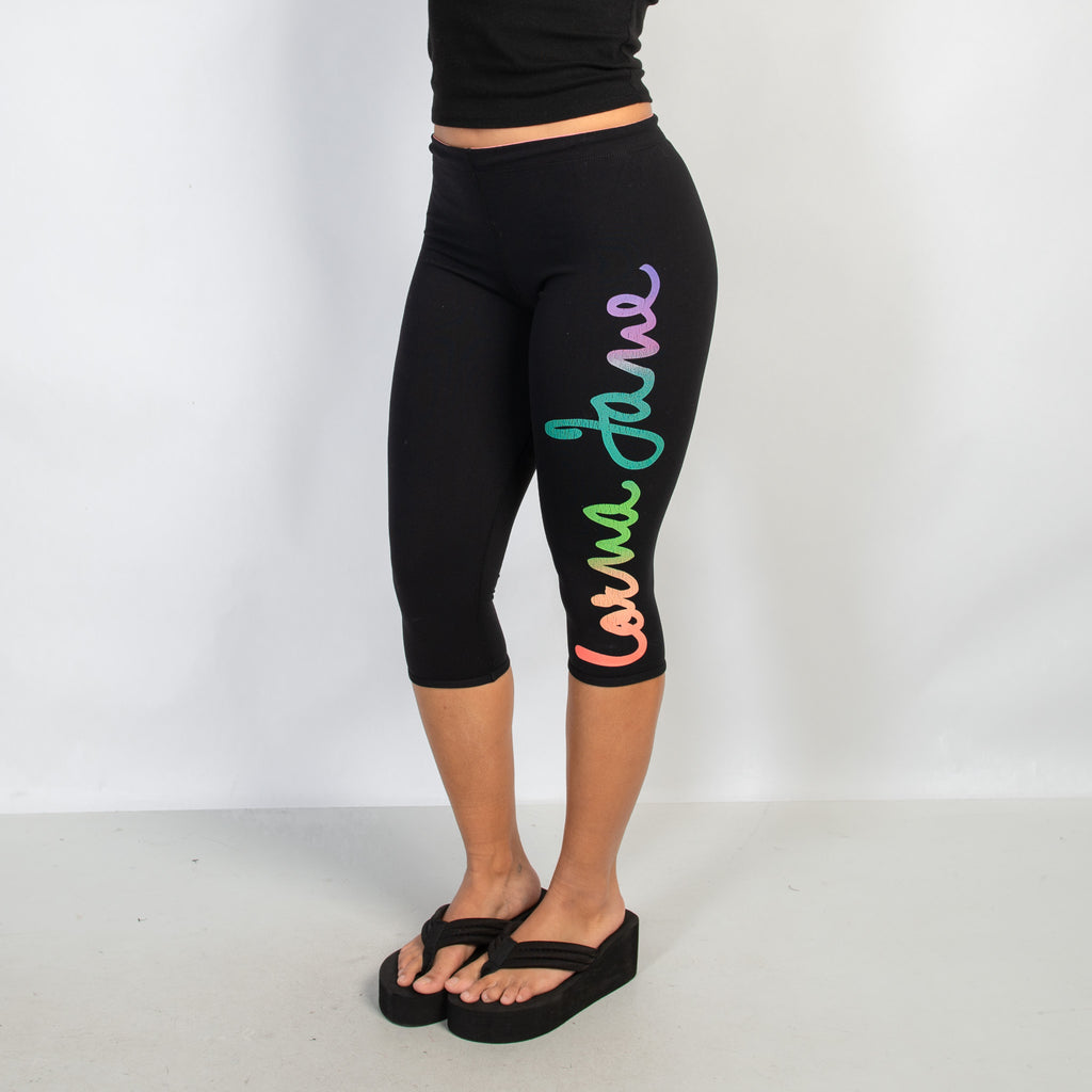 COLOUR KNEE LENGTH TIGHTS