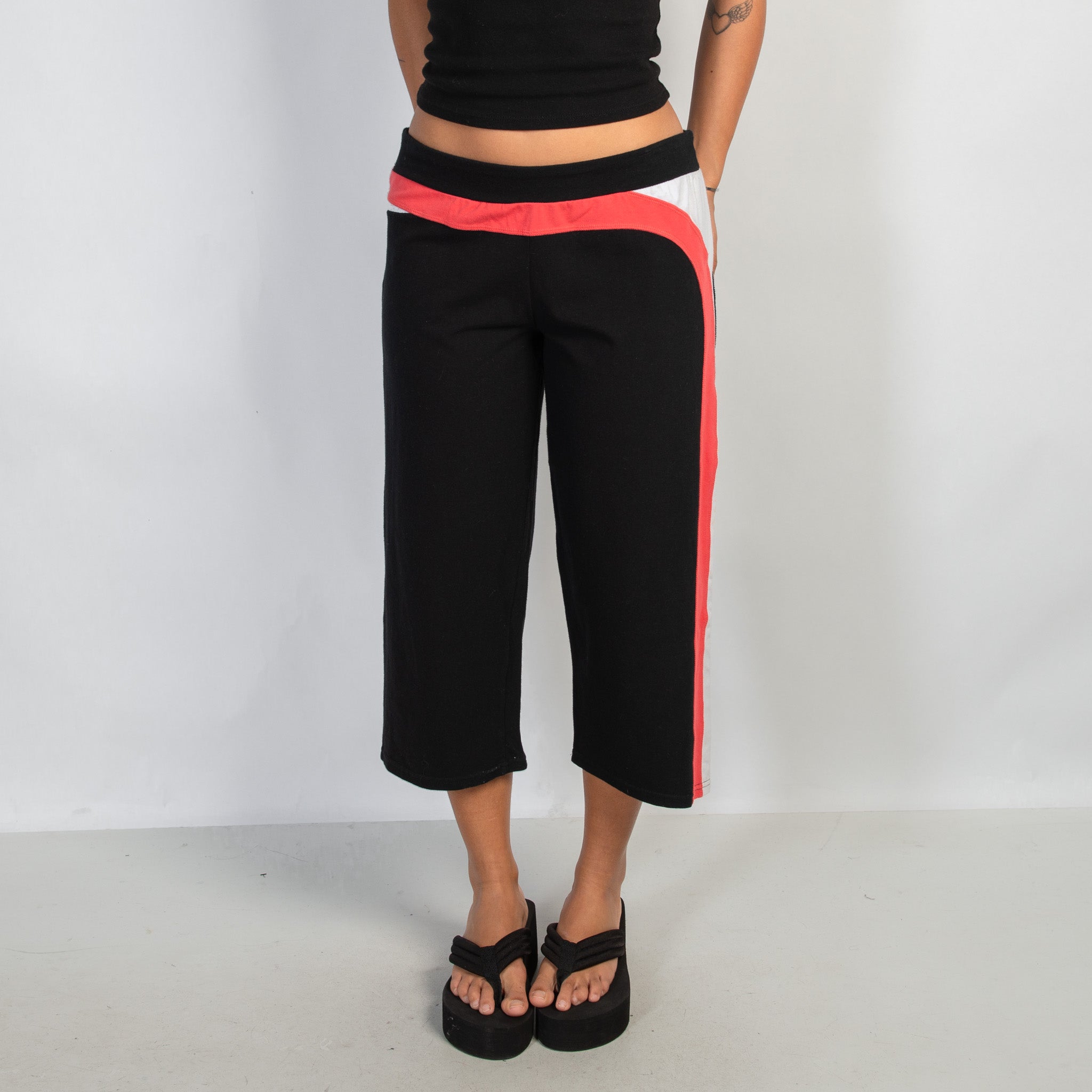 COTTON CROP LOUNGE PANTS