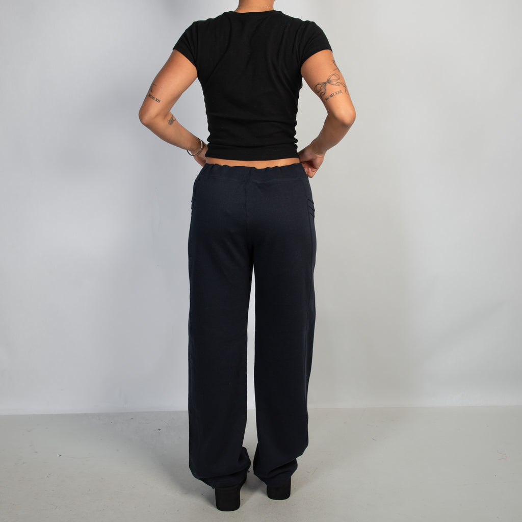 NAVY FLEECE LOUNGE PANTS