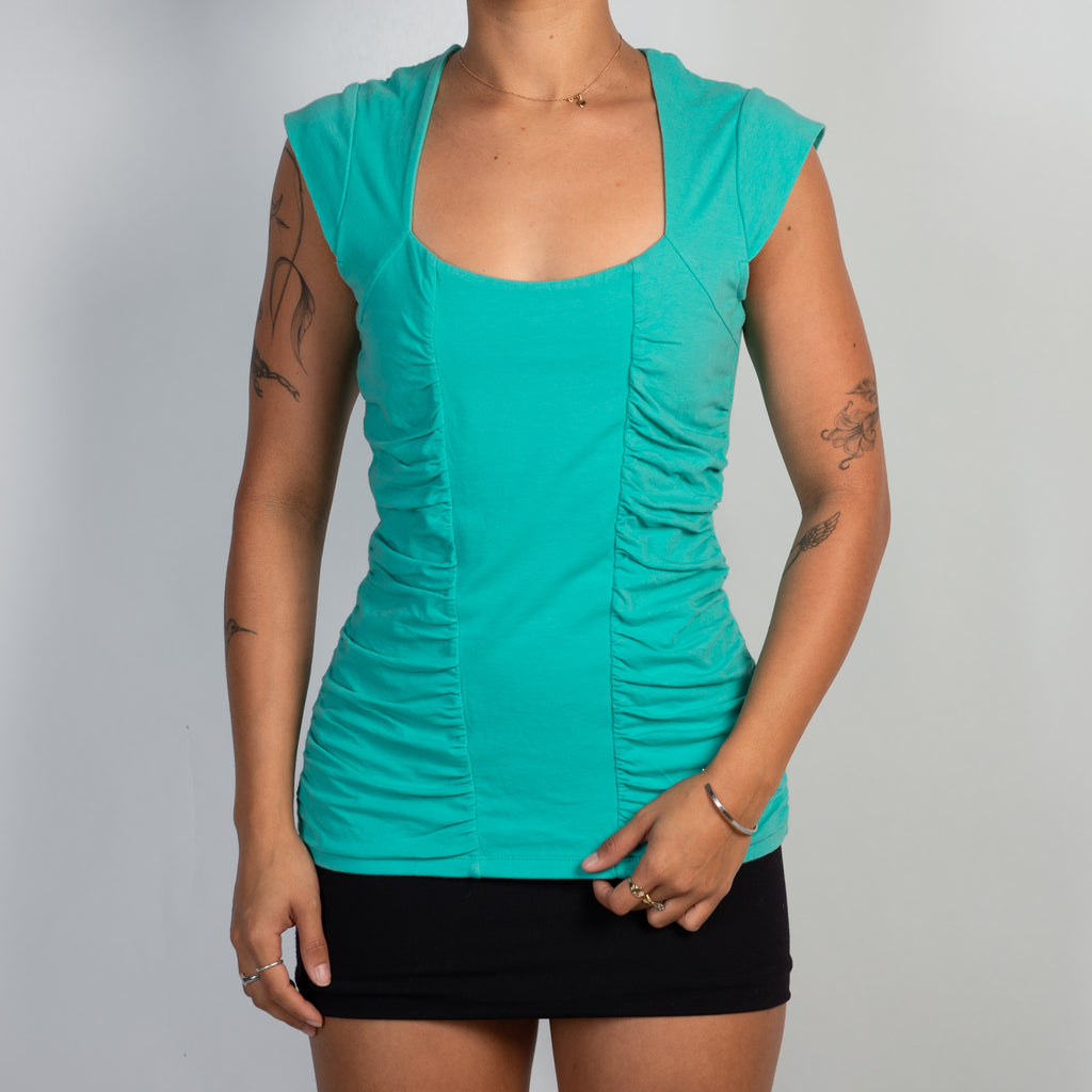 AQUA RUCHED TOP