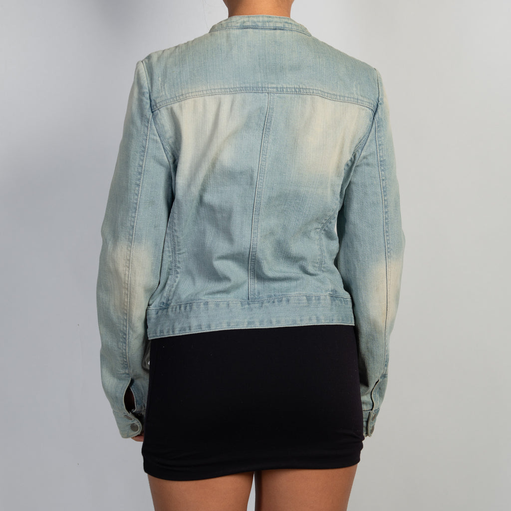 DENIM ZIP JACKET