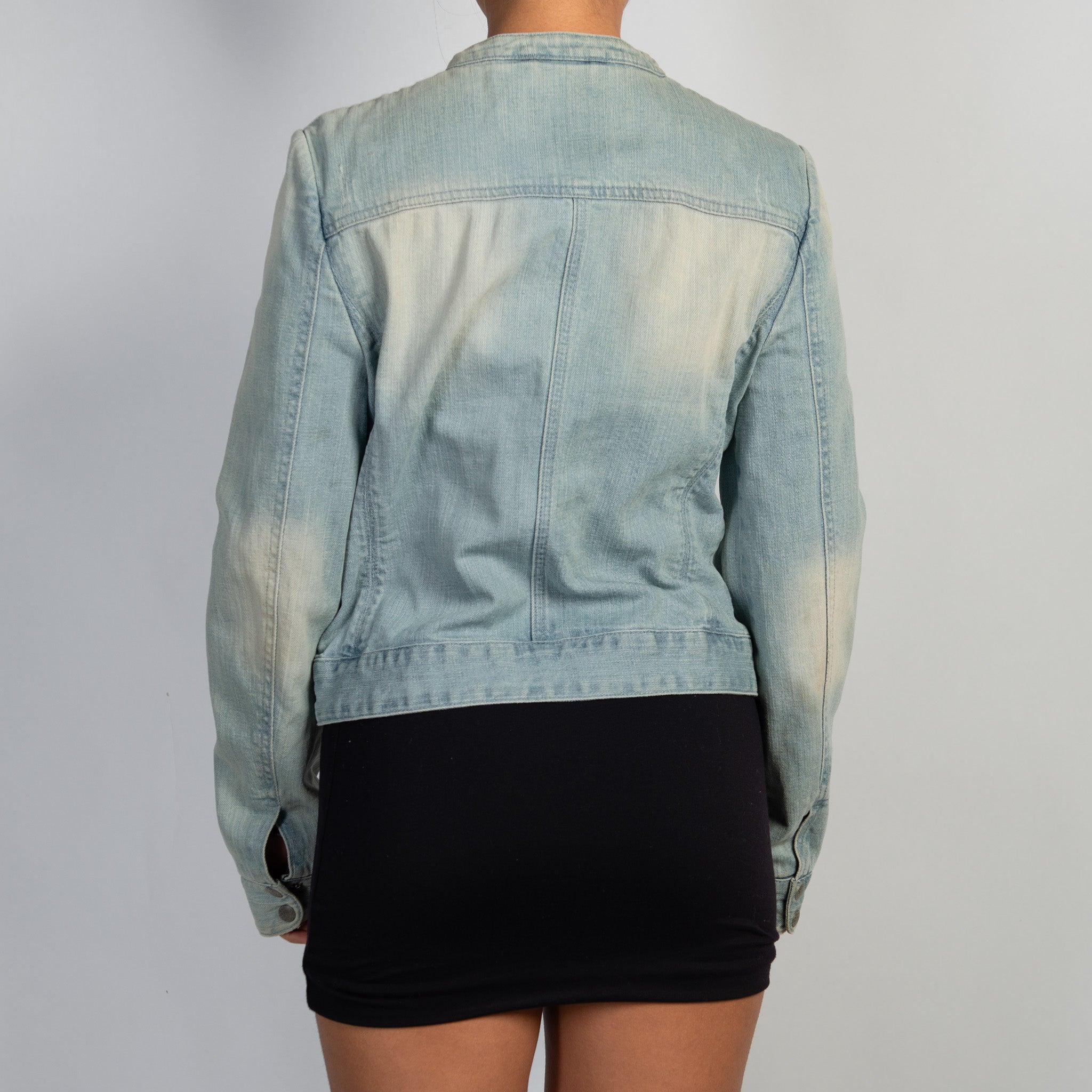 DENIM ZIP JACKET
