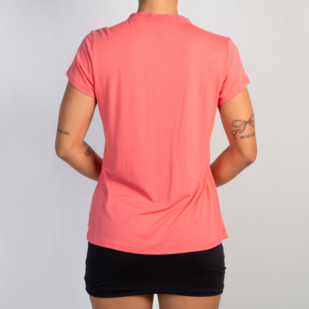 BRIGHT CORAL BLOUSE