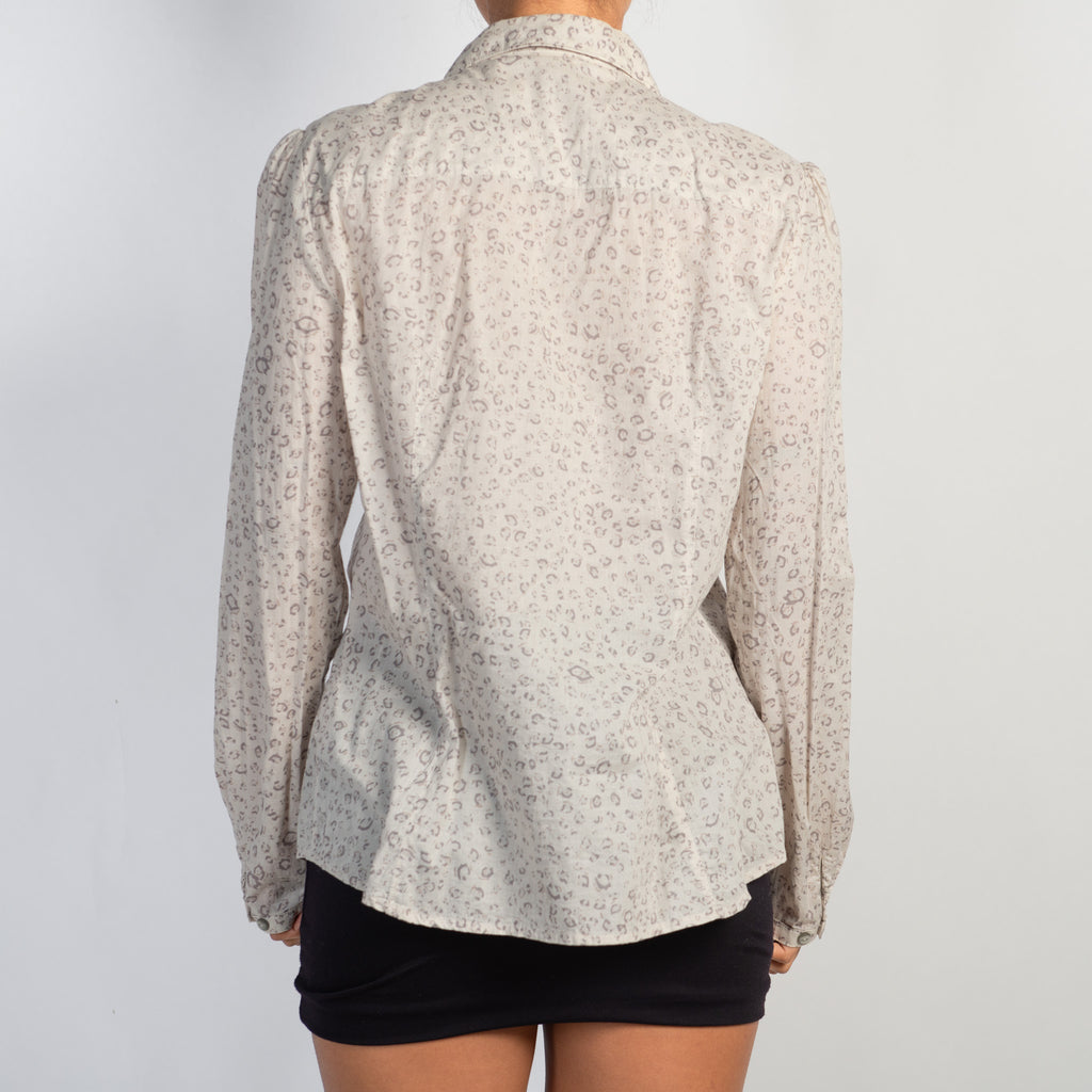 COTTON PATTERN BLOUSE