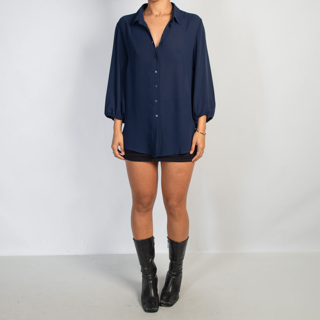 DEEP NAVY BLOUSE