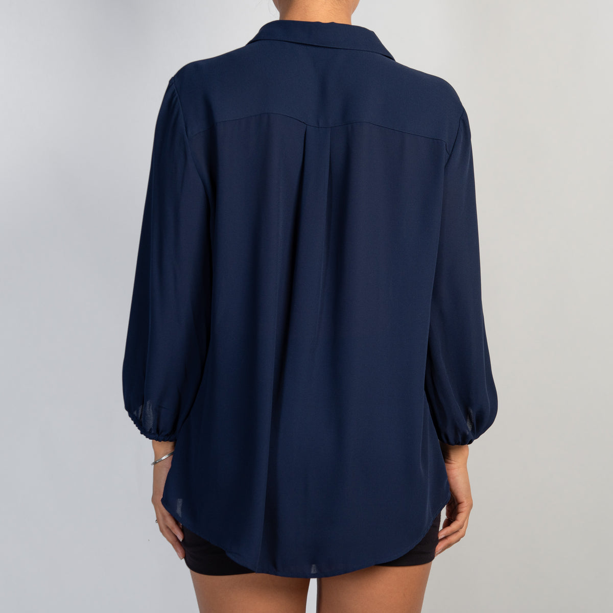 DEEP NAVY BLOUSE
