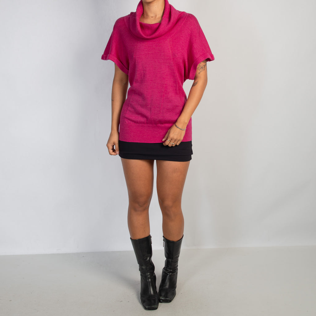 FUCHSIA PINK WOOL TOP
