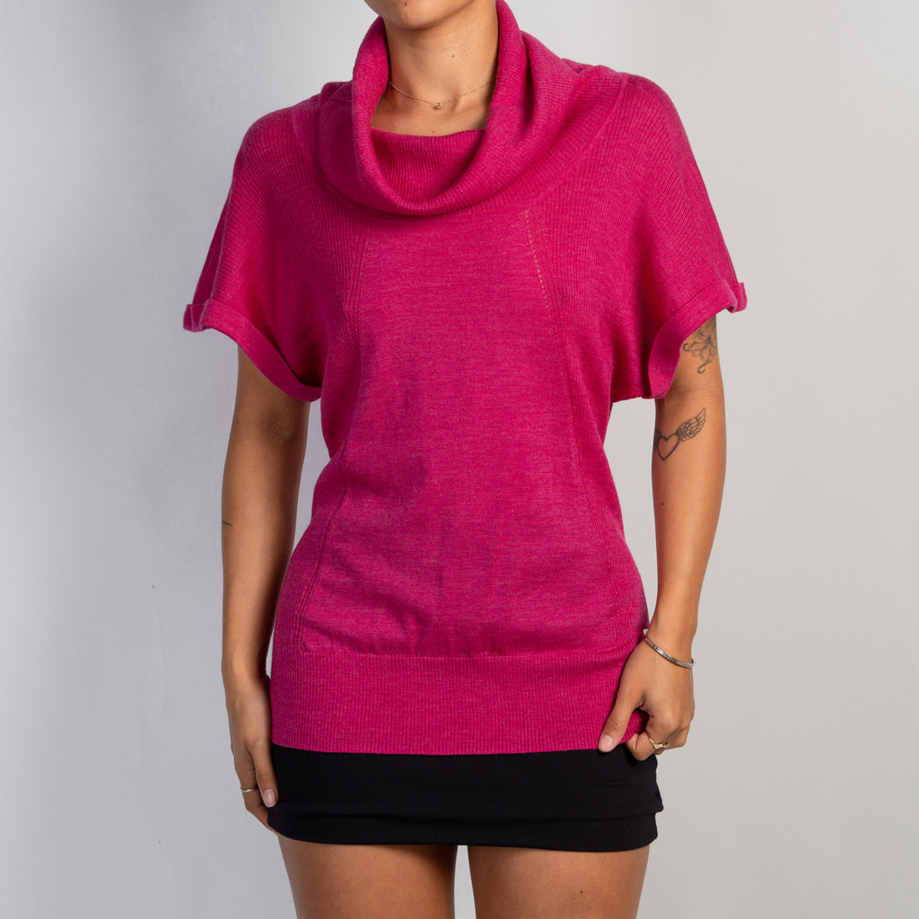 FUCHSIA PINK WOOL TOP