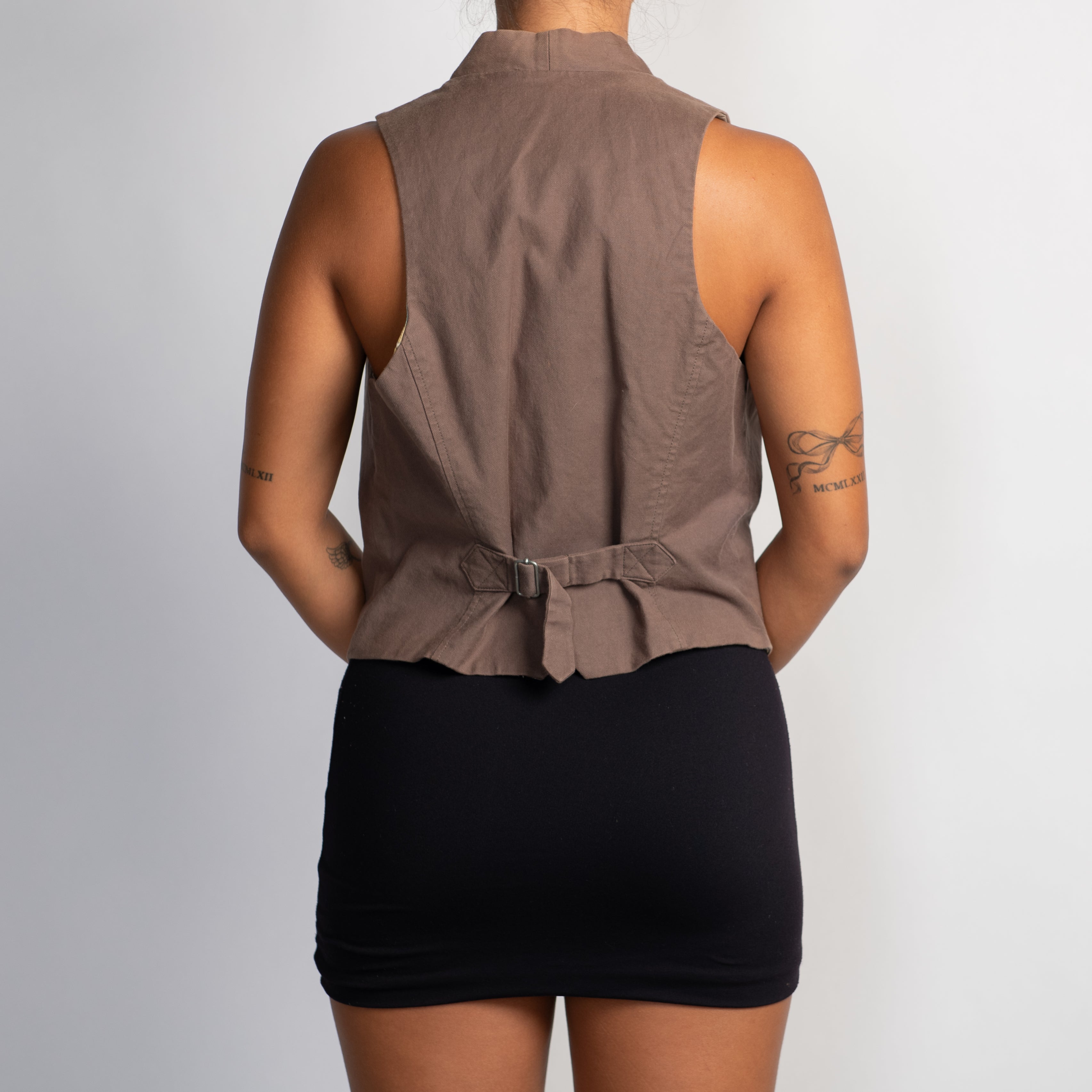 BROWN WAISTCOAT VEST