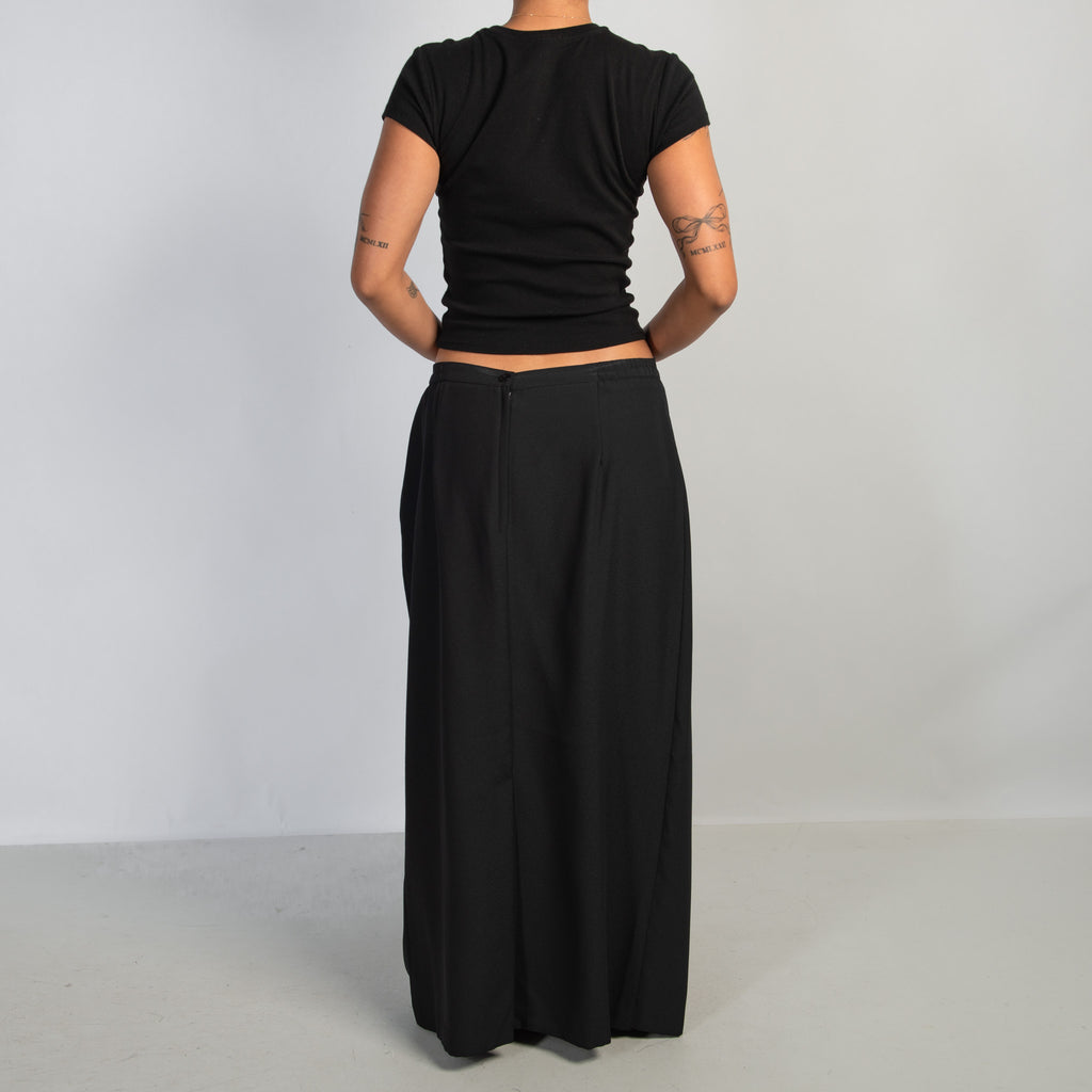 BLACK MAXI SKIRT