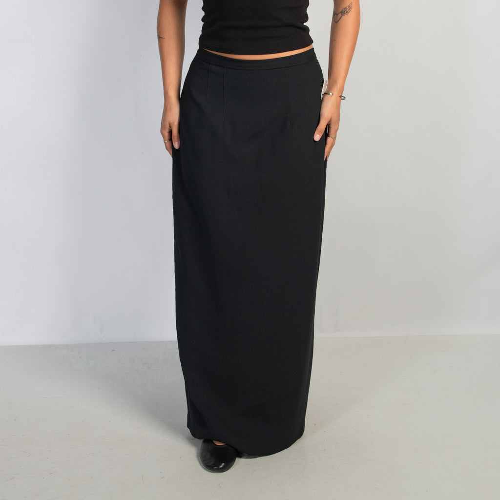 BLACK MAXI SKIRT