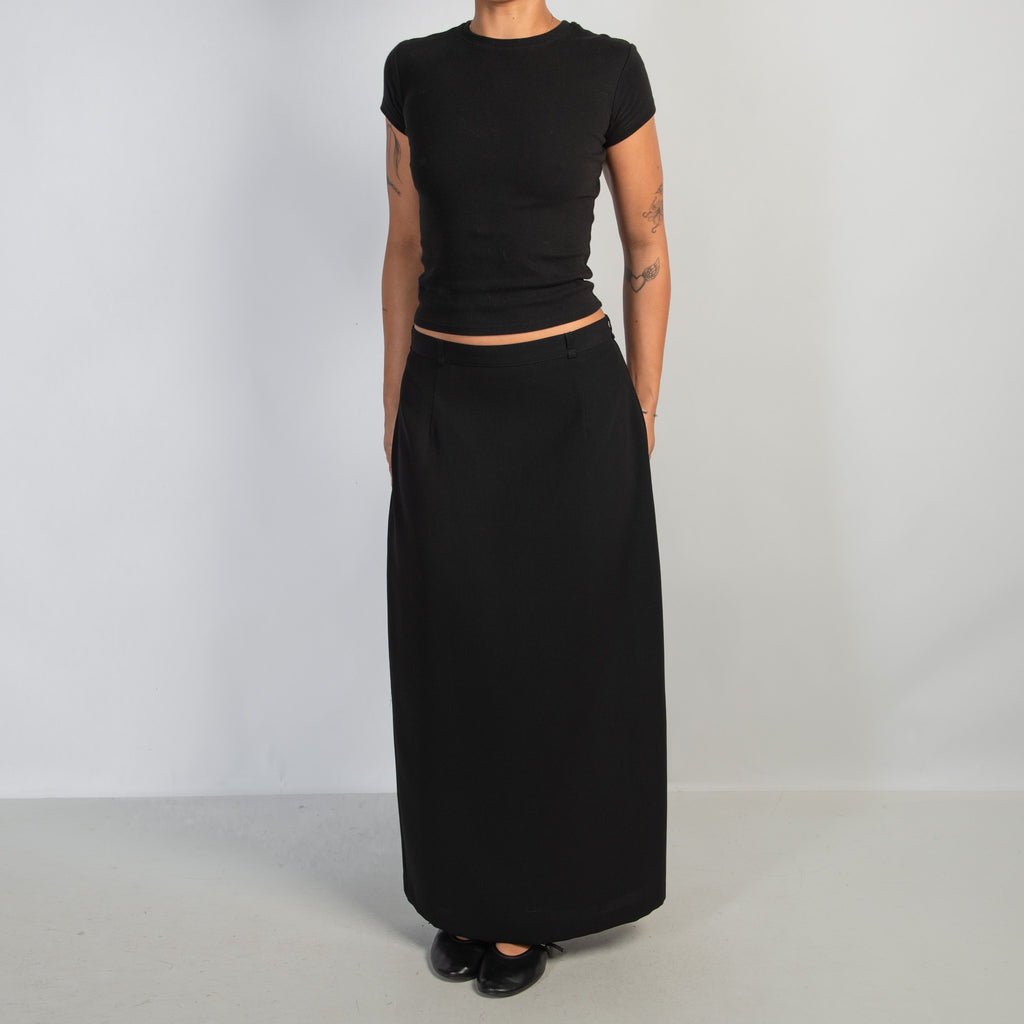 BLACK MAXI SKIRT