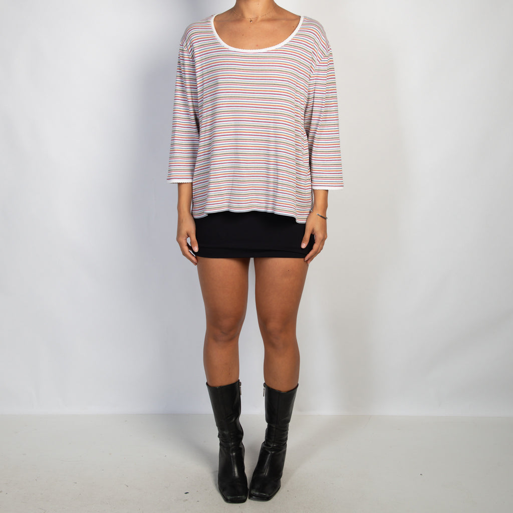 COLOURFUL STRIPE TOP