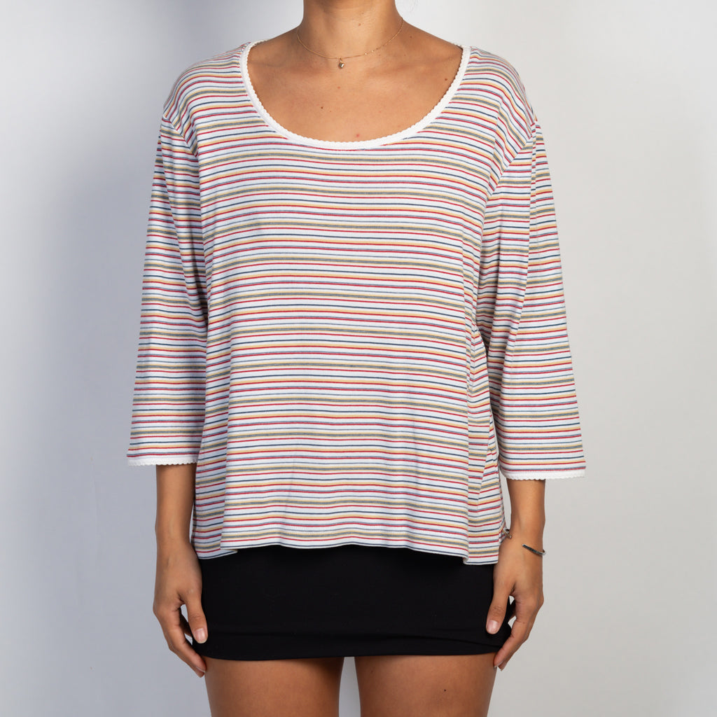 COLOURFUL STRIPE TOP