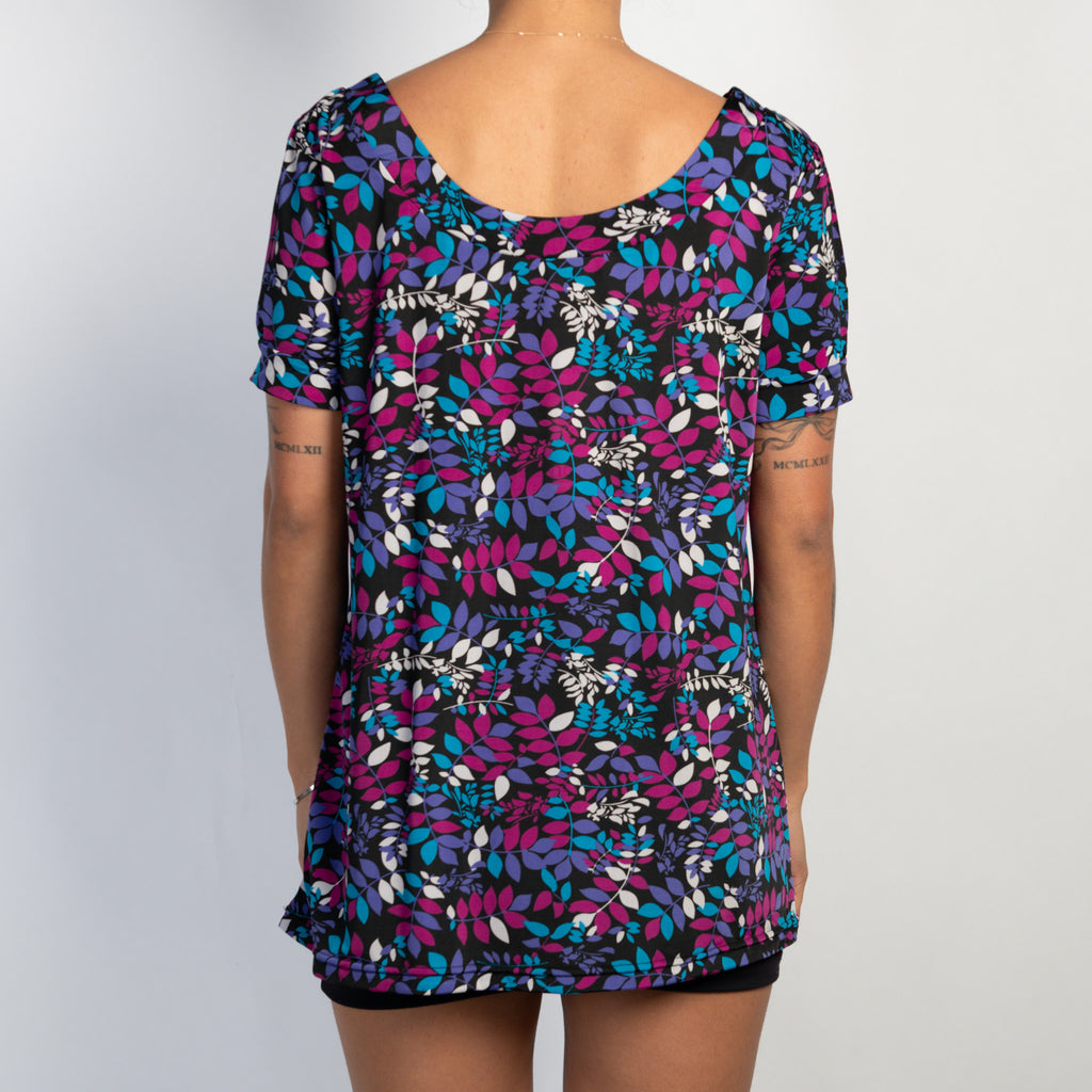 FLORAL BABYDOLL TOP