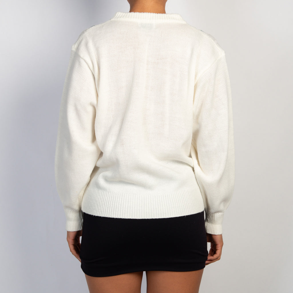 FLORAL EMBROIDERED CARDIGAN