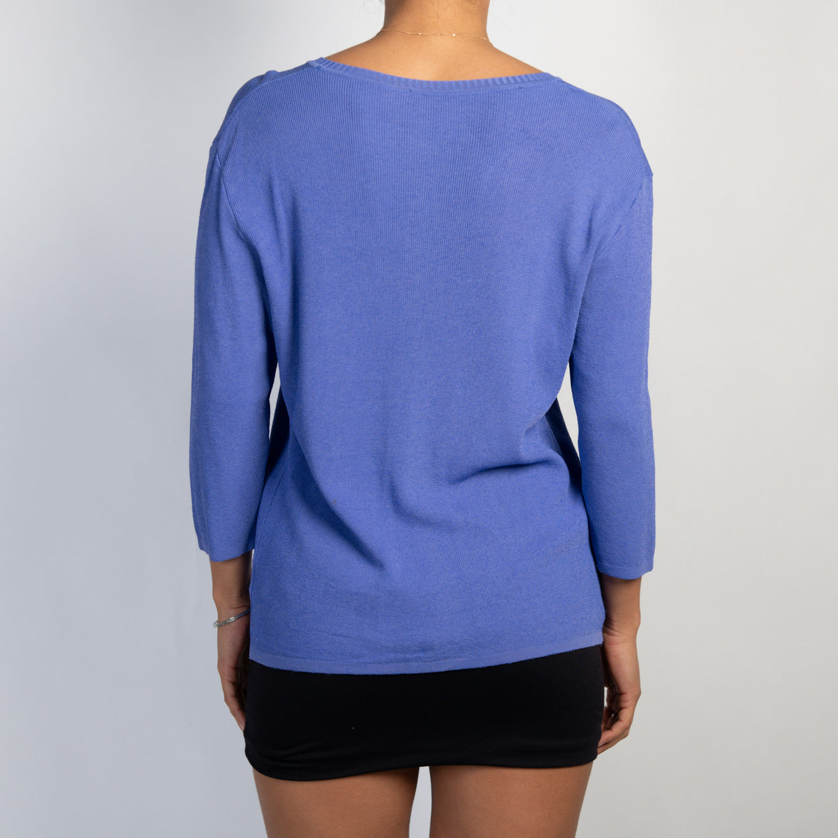CORNFLOWER KNIT CARDIGAN