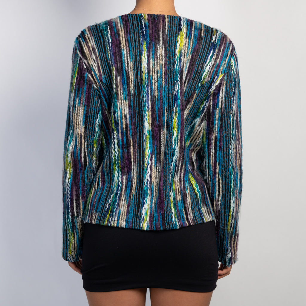 TEXTURED ZIP JACKET