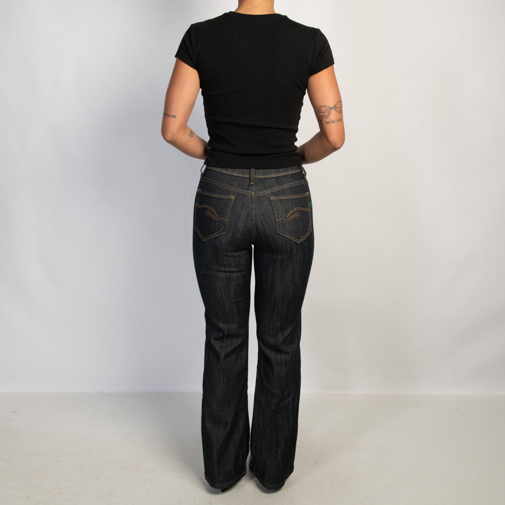 DARK BOOTCUT DENIM JEANS