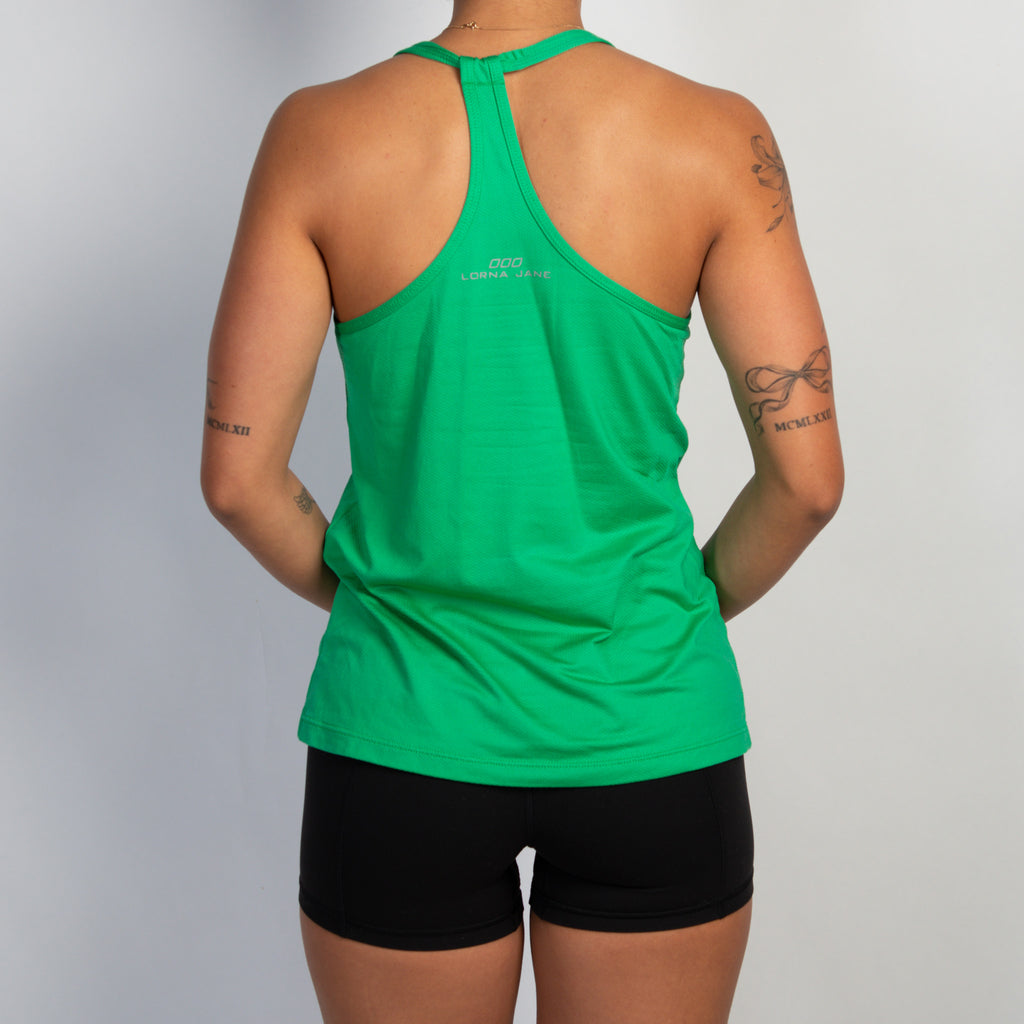 GREEN ACTIVE TANK TOP