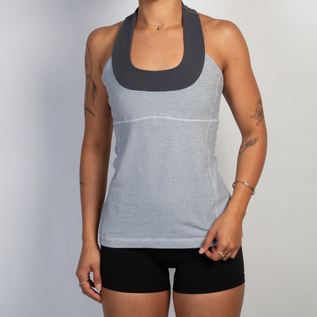 GREY ACTIVE TANK TOP