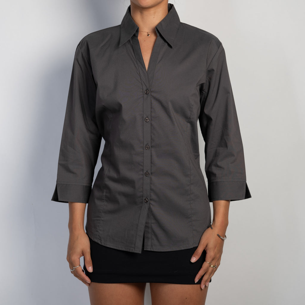 DARK GREY BLOUSE