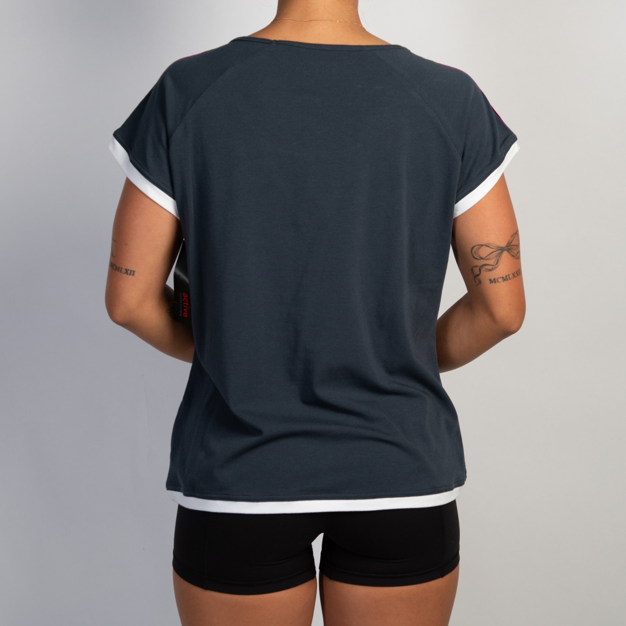 CHARCOAL COTTON TSHIRT
