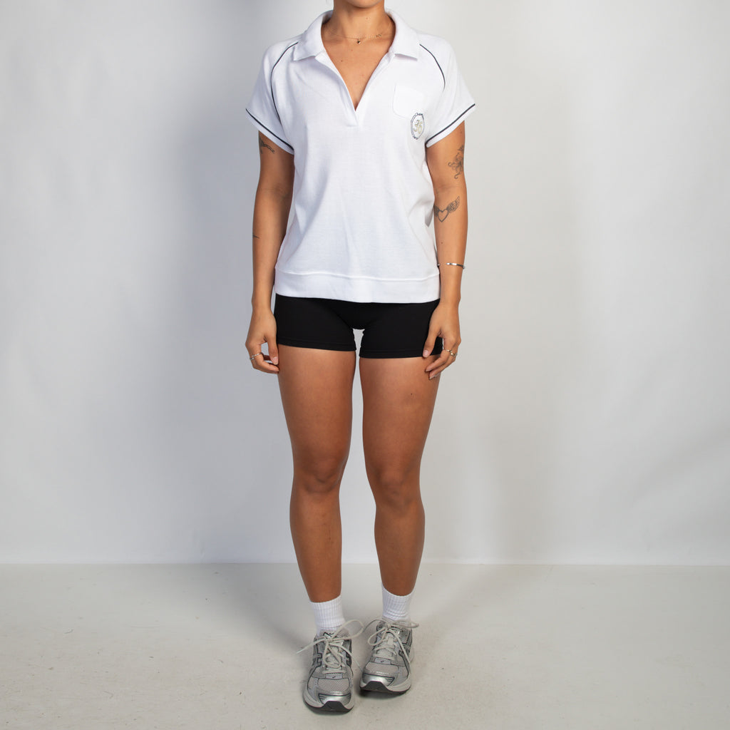 WHITE POLO SHIRT
