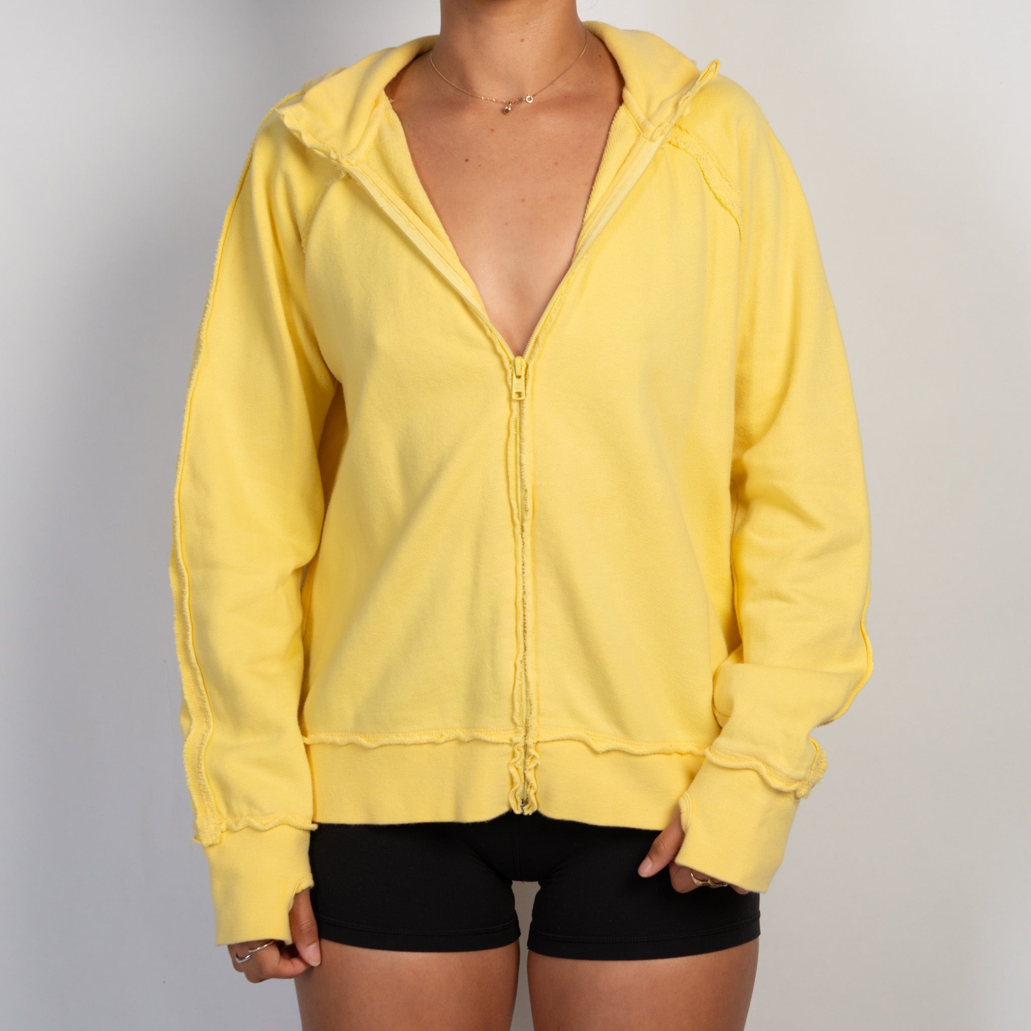 YELLOW COTTON JACKET