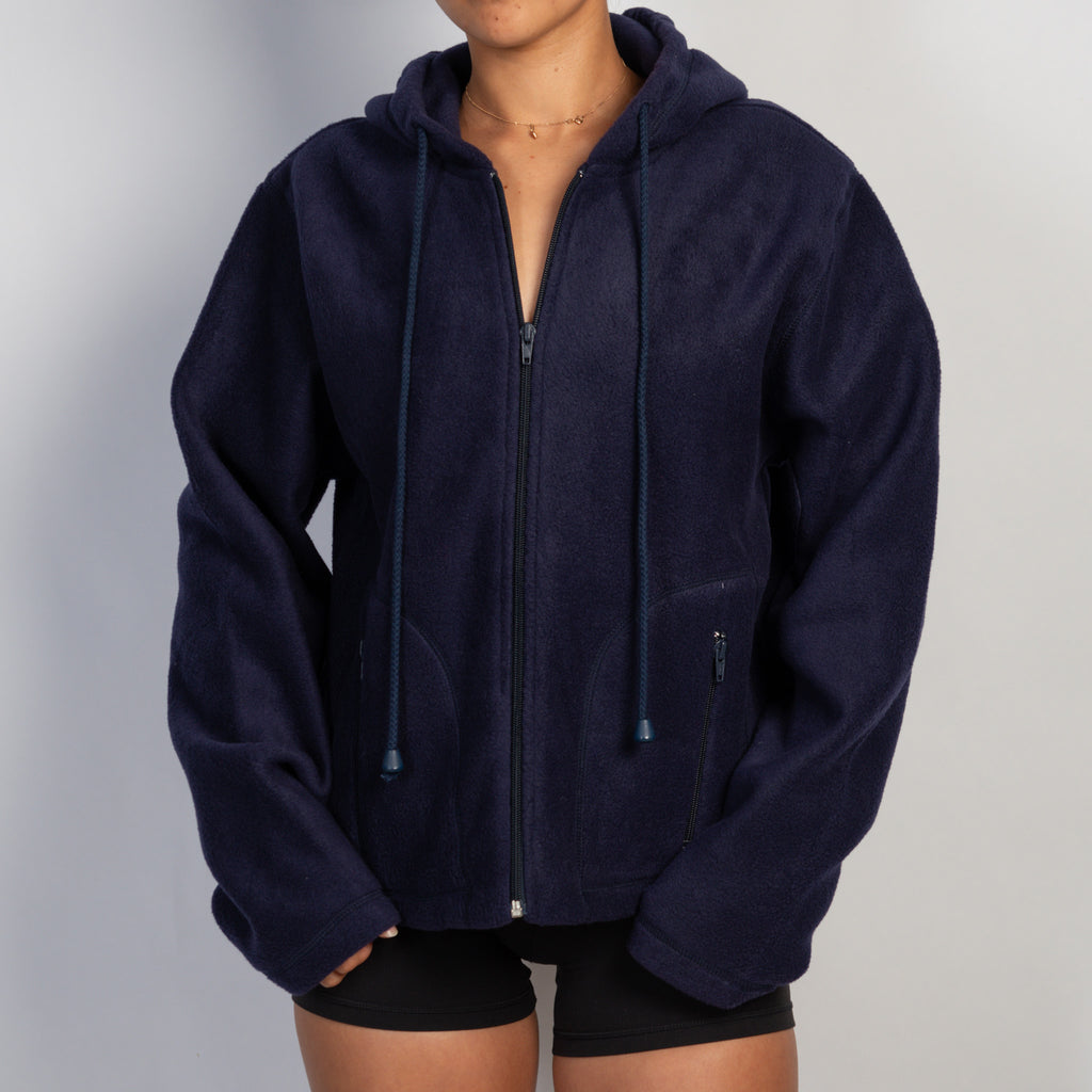NAVY FLEECE JACKET